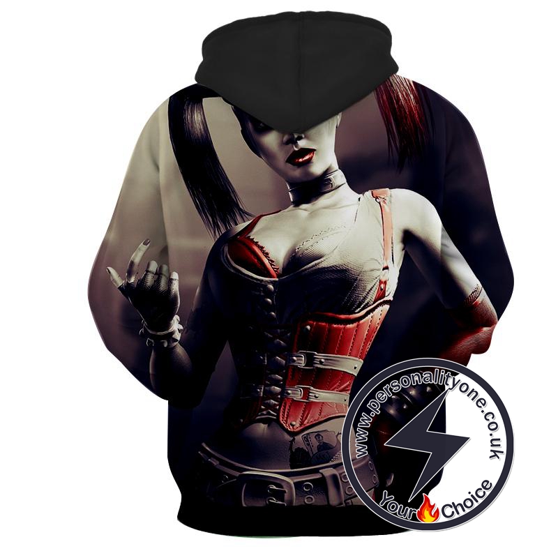 Harley Quinn - Harley Quinn 3D - Hoodies